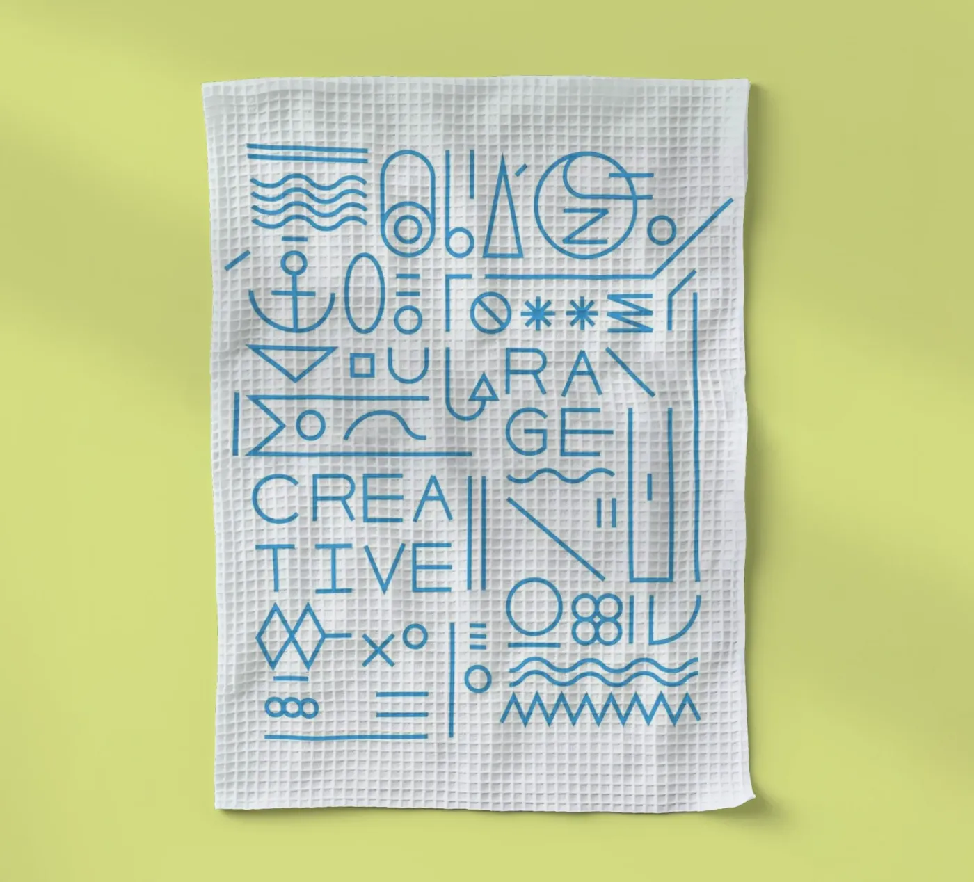 Creative tea towel by Tyler Dale