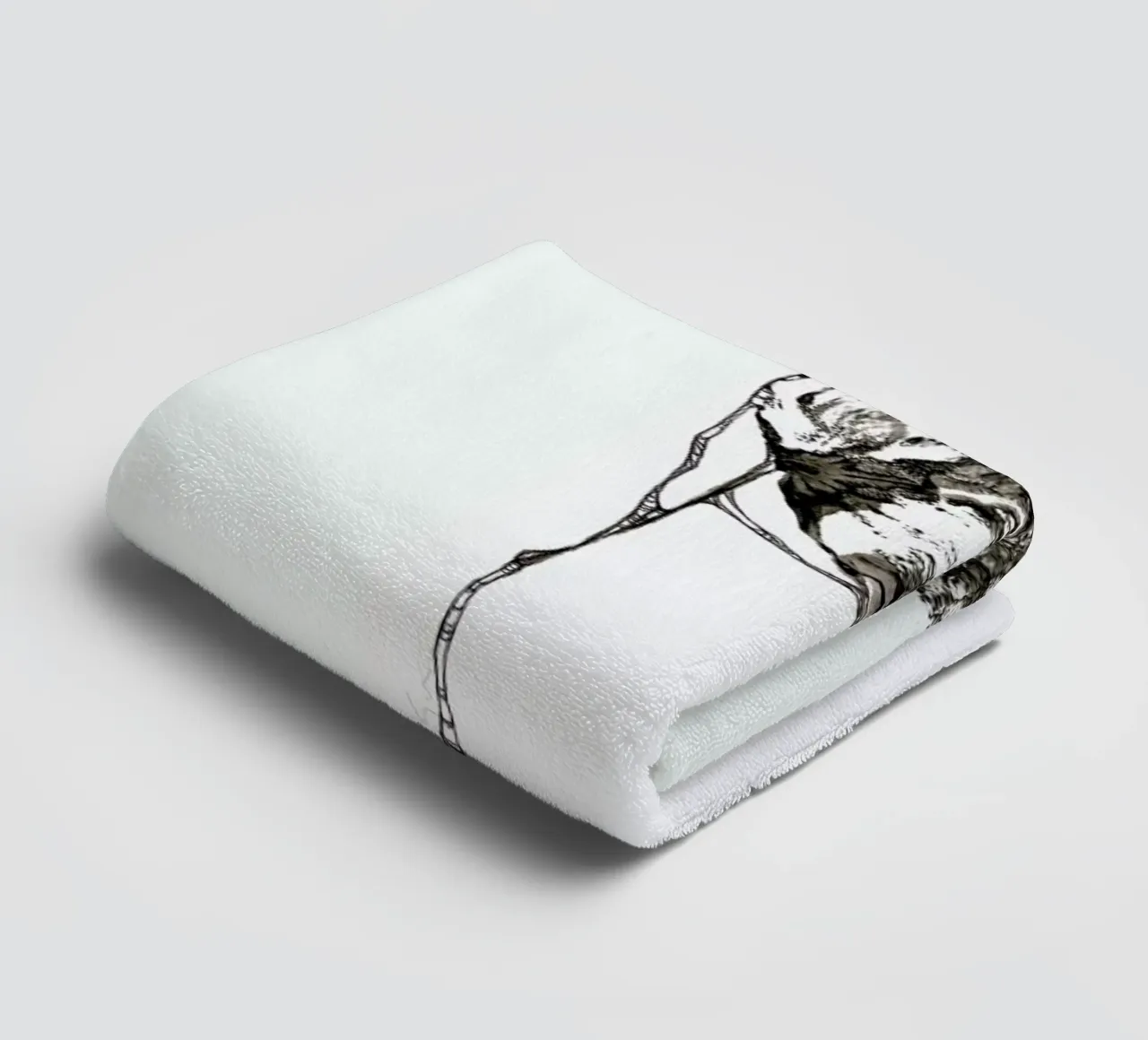 P asciugamano da bagno da Marina Guiu