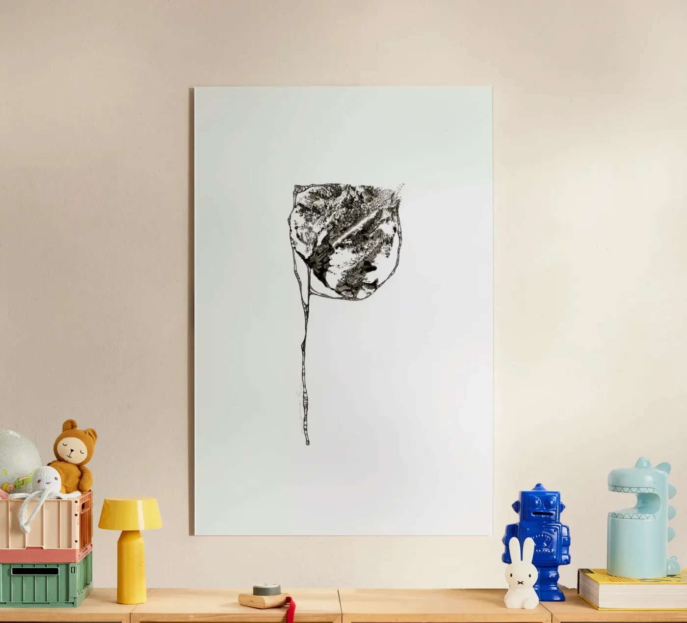 P acryl van Marina Guiu