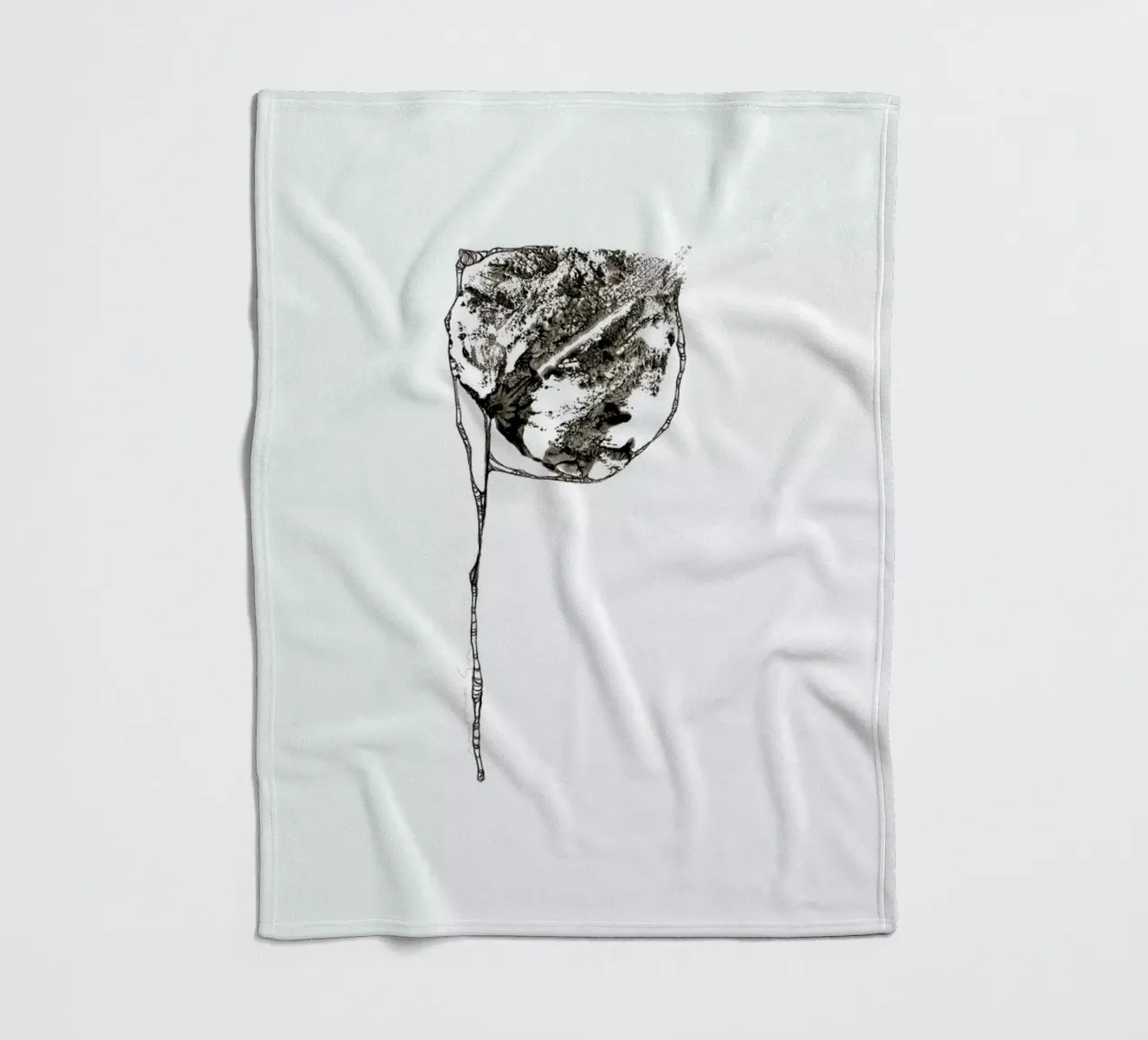 P fleecedeken van Marina Guiu