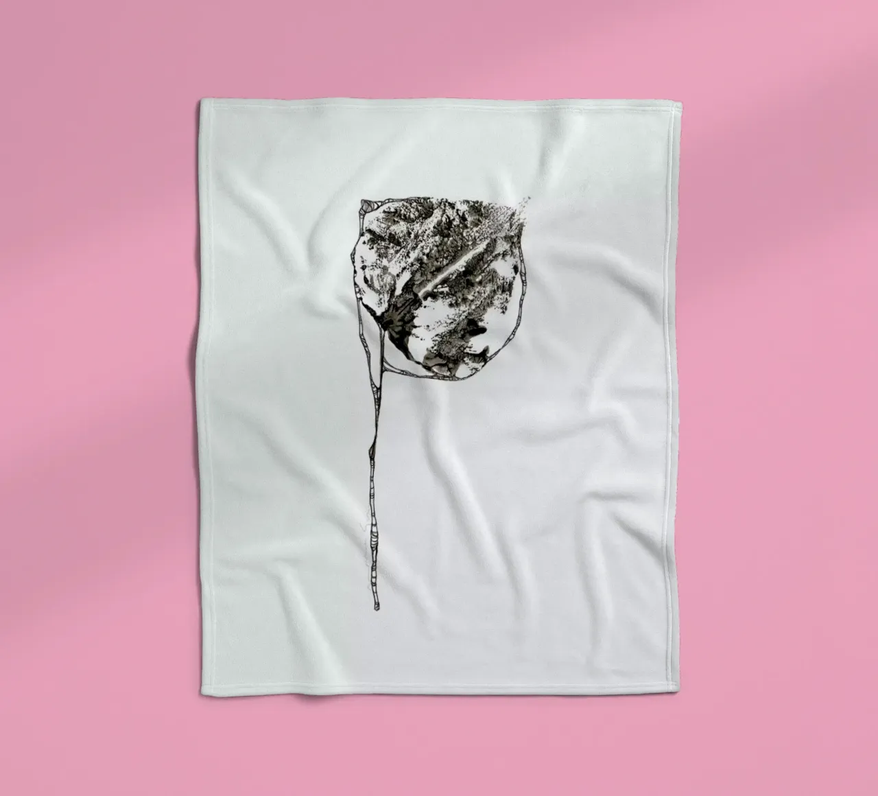 P fleecedeken van Marina Guiu