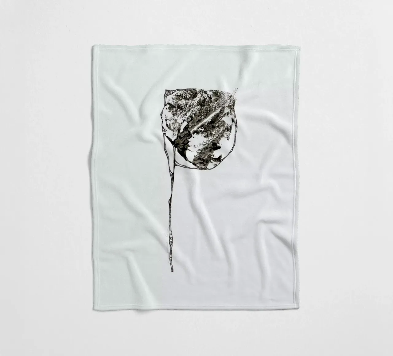 P fleecedeken van Marina Guiu