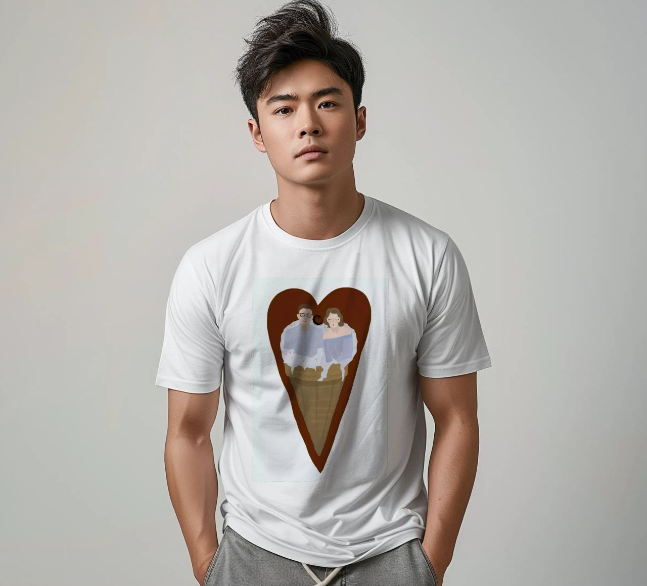 Two Scoops Are Better t-shirt da Amalia Restrepo