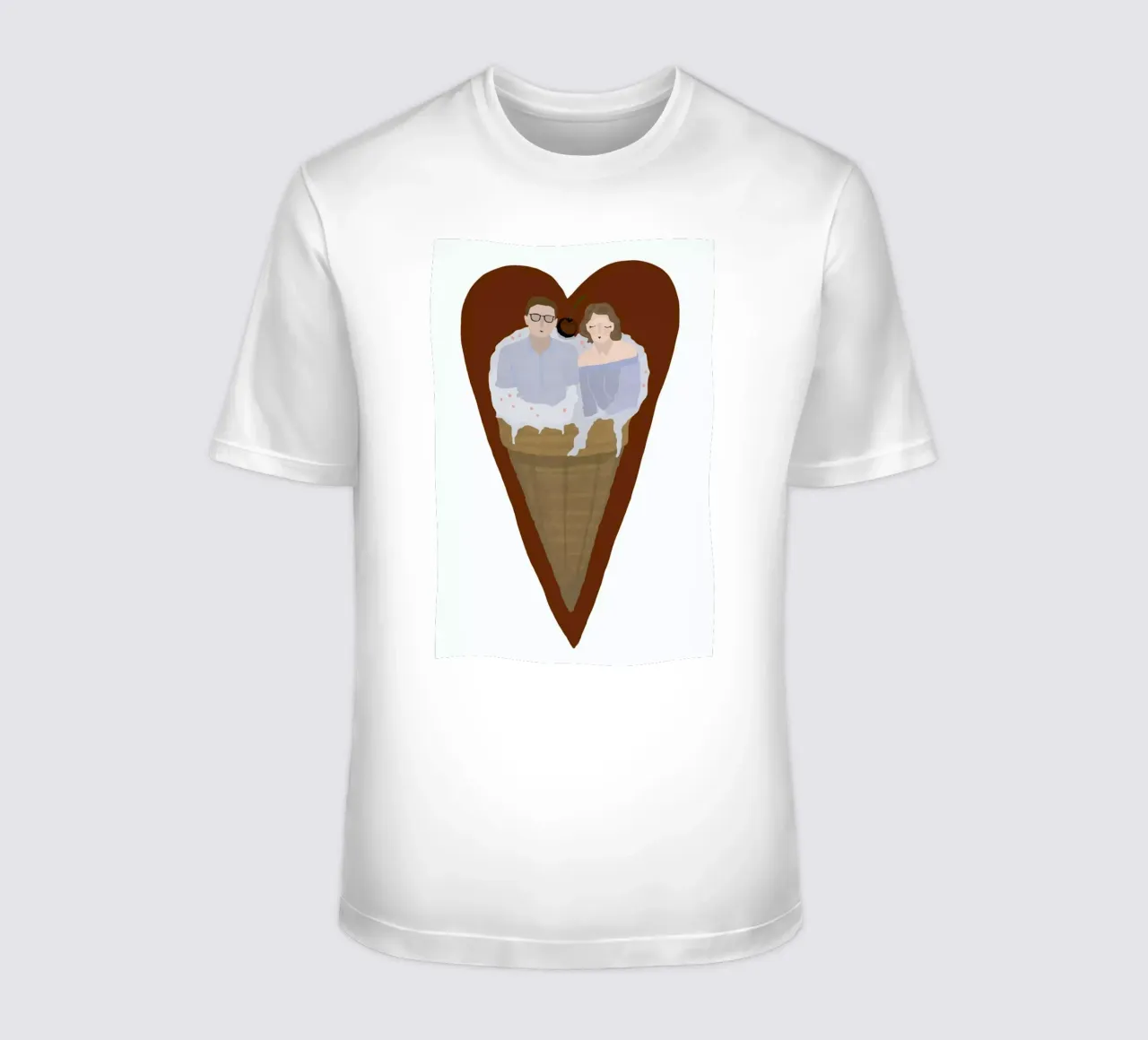 Two Scoops Are Better camiseta de Amalia Restrepo
