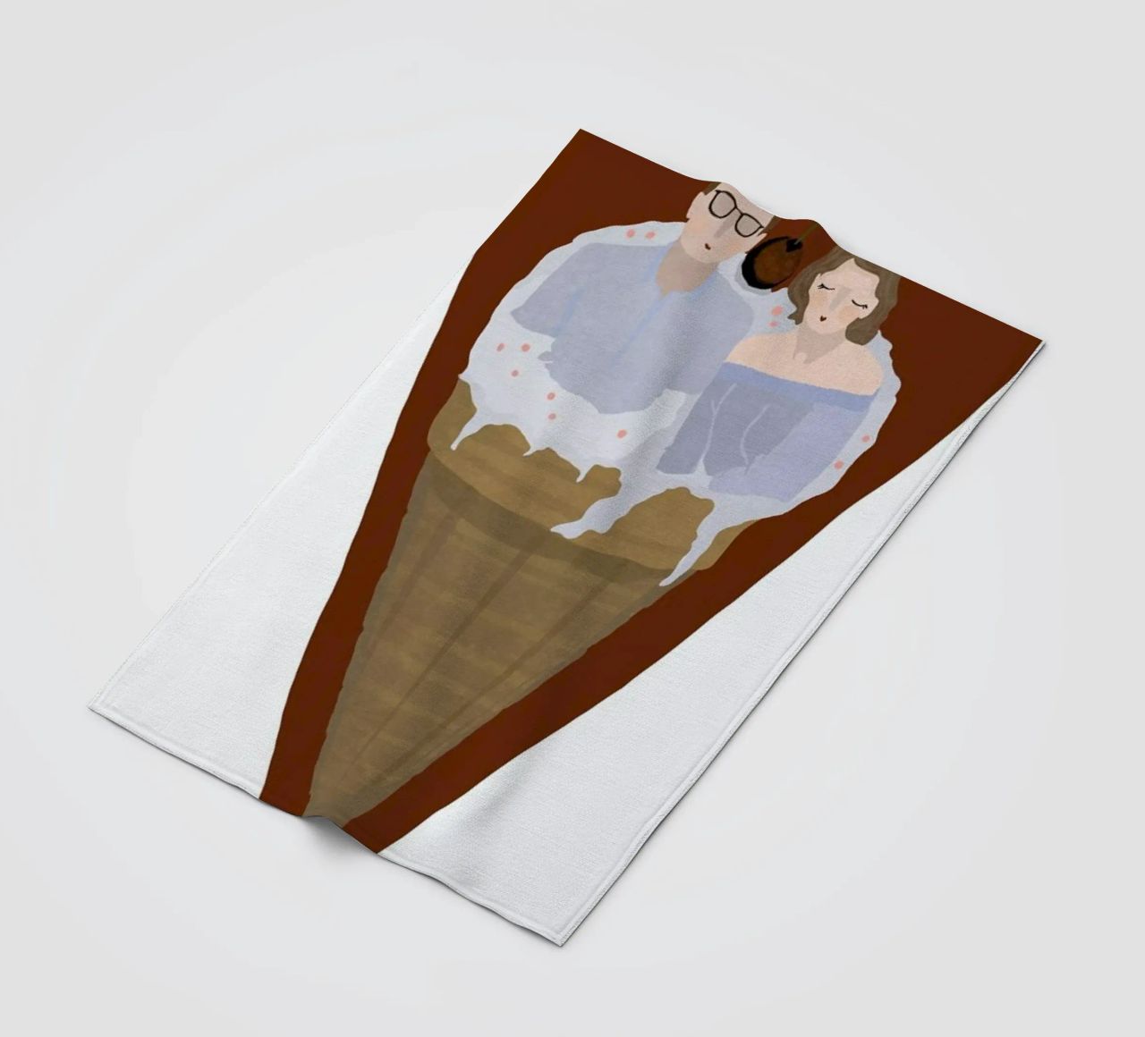 Two Scoops Are Better coperta in pile da Amalia Restrepo