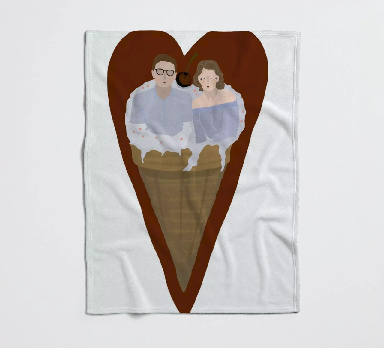 Two Scoops Are Better coperta in pile da Amalia Restrepo