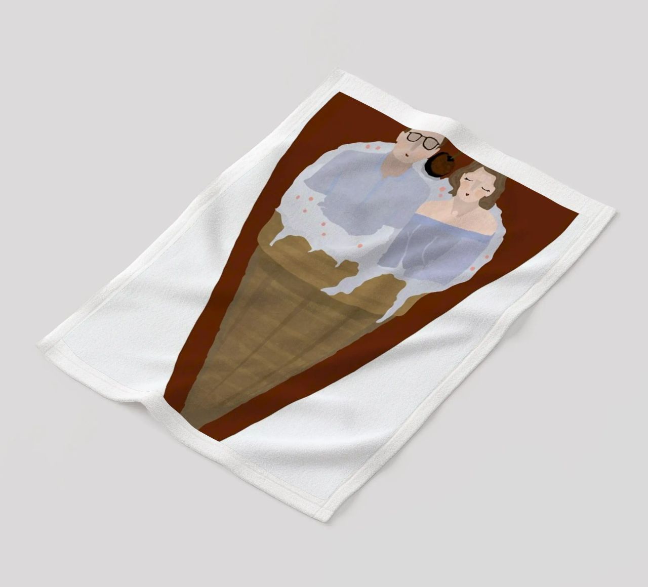 Two Scoops Are Better coperta in pile da Amalia Restrepo