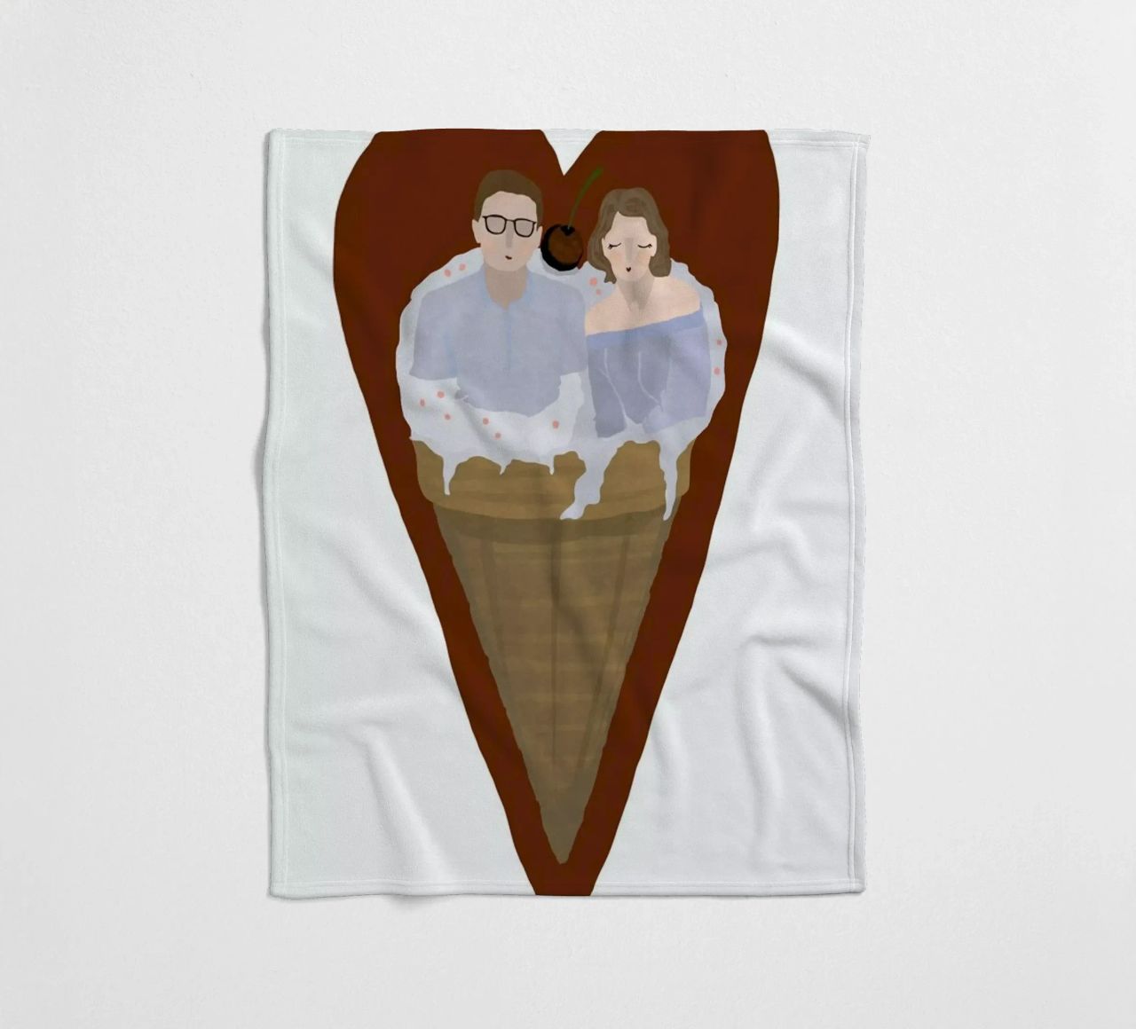 Two Scoops Are Better coperta in pile da Amalia Restrepo