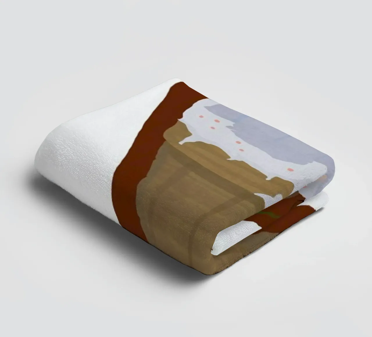 Two Scoops Are Better asciugamano da bagno da Amalia Restrepo