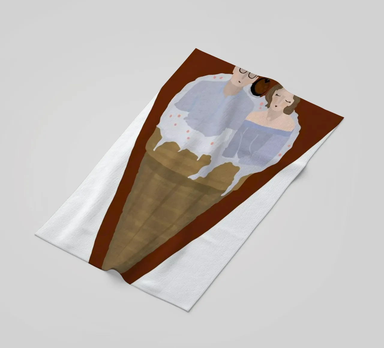 Two Scoops Are Better telo mare da Amalia Restrepo