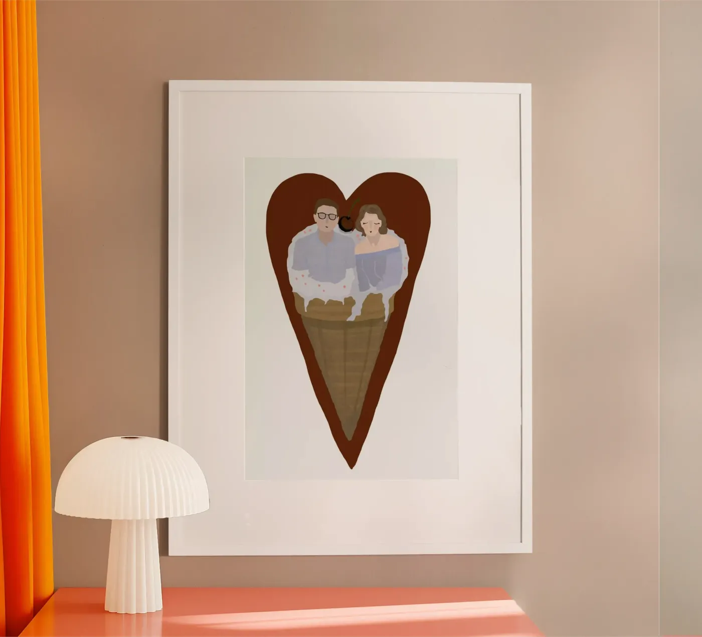 Two Scoops Are Better poster da Amalia Restrepo