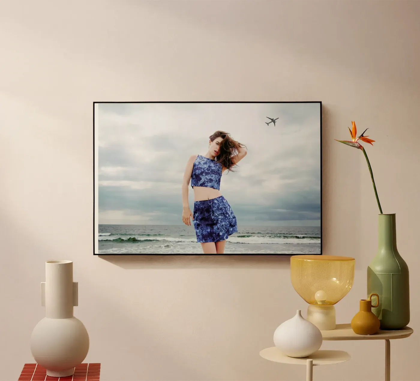 Airplanes Acryl-Glas von Aysha Banos
