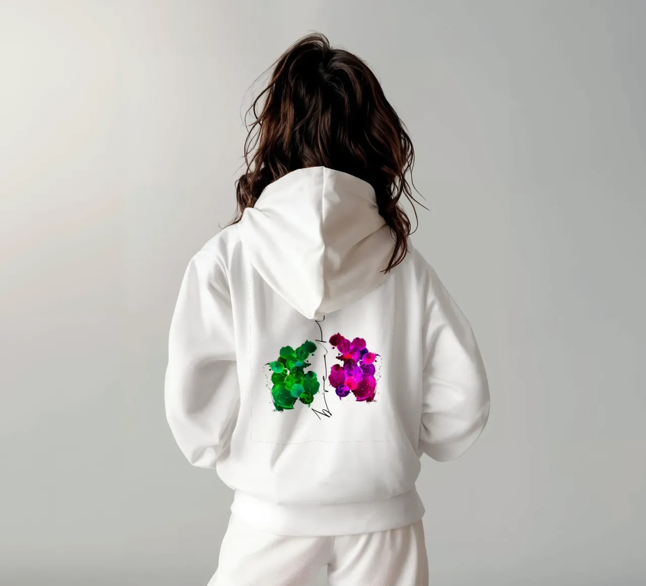 breathe felpa con cappuccio da LIMITED EDITION LETTERS