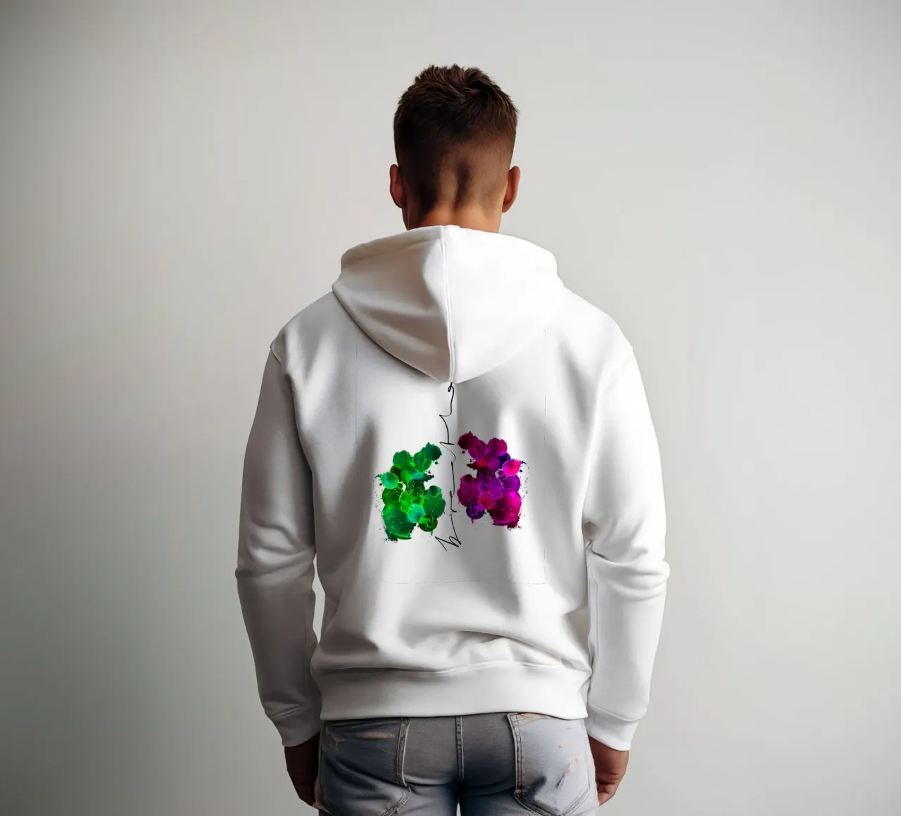 breathe felpa con cappuccio da LIMITED EDITION LETTERS