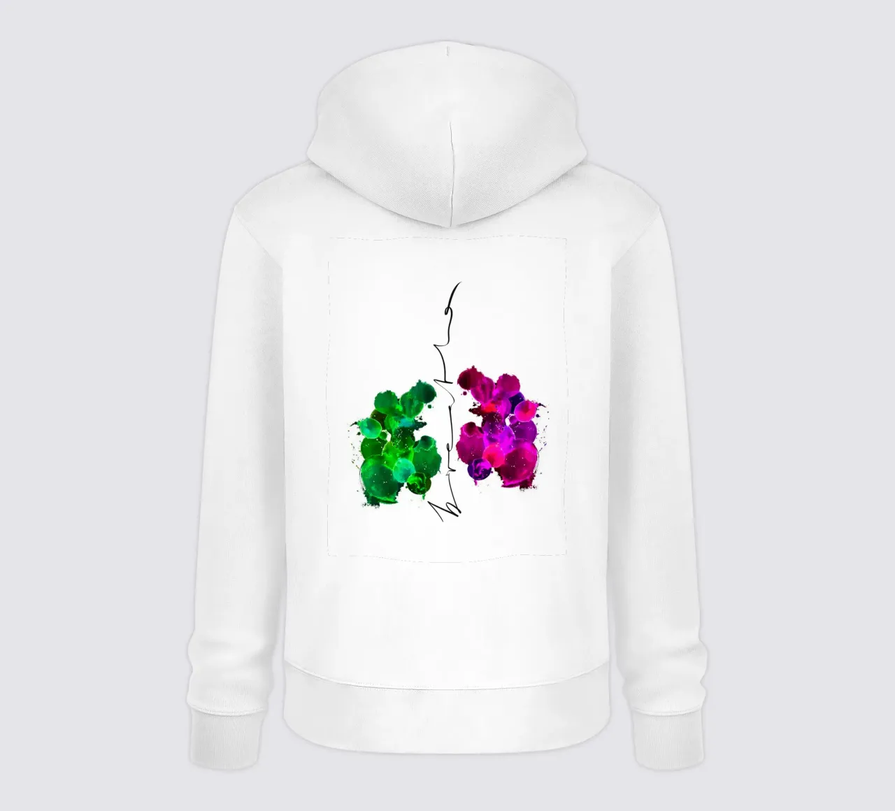 breathe felpa con cappuccio da LIMITED EDITION LETTERS