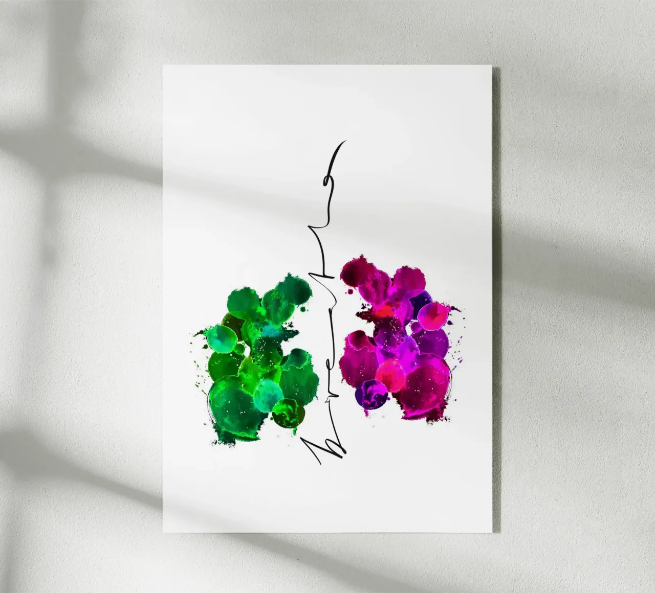 breathe plexiglass da LIMITED EDITION LETTERS