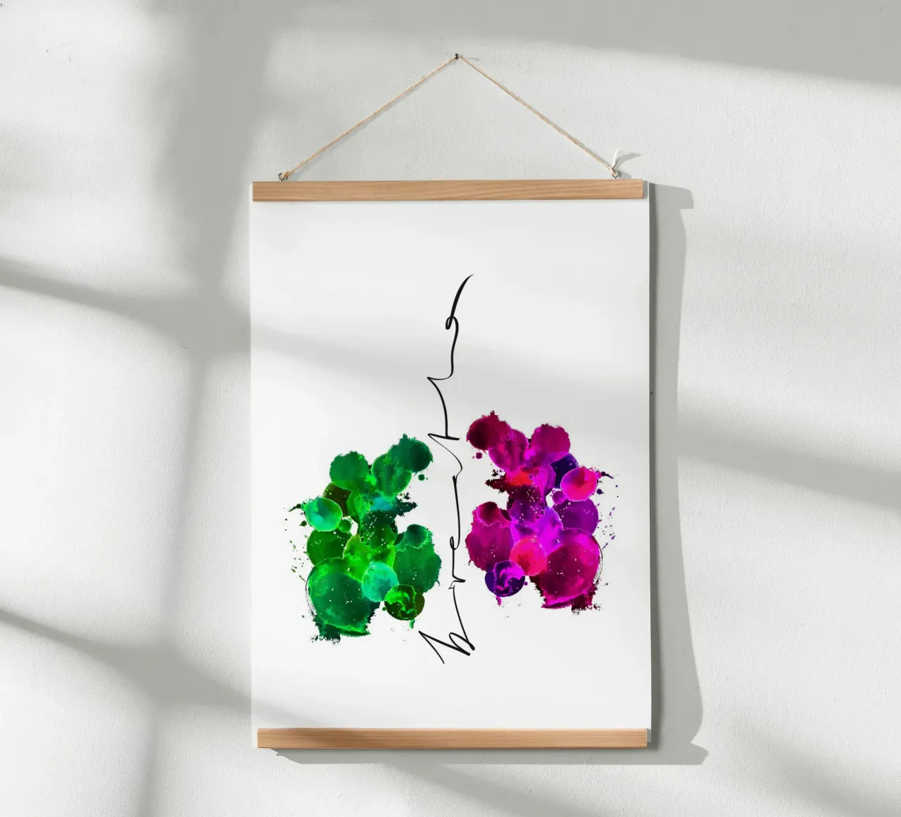 breathe poster da LIMITED EDITION LETTERS