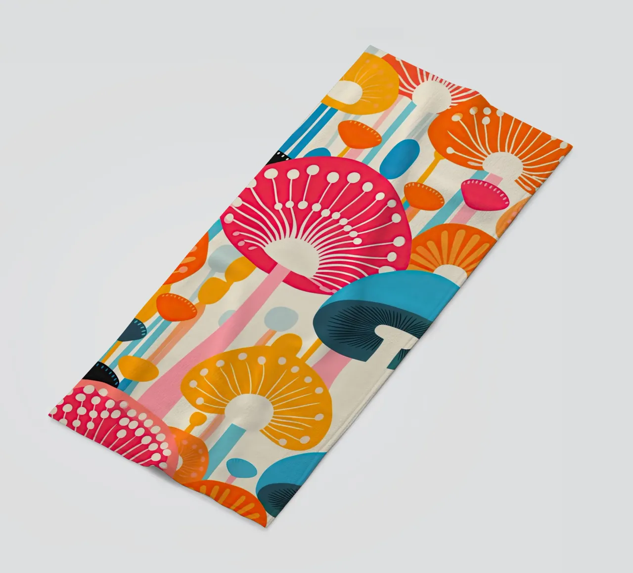 Modello di fungo psichedelico telo mare da Autofocus