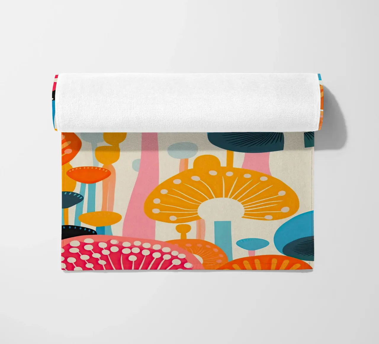 Modello di fungo psichedelico telo mare da Autofocus