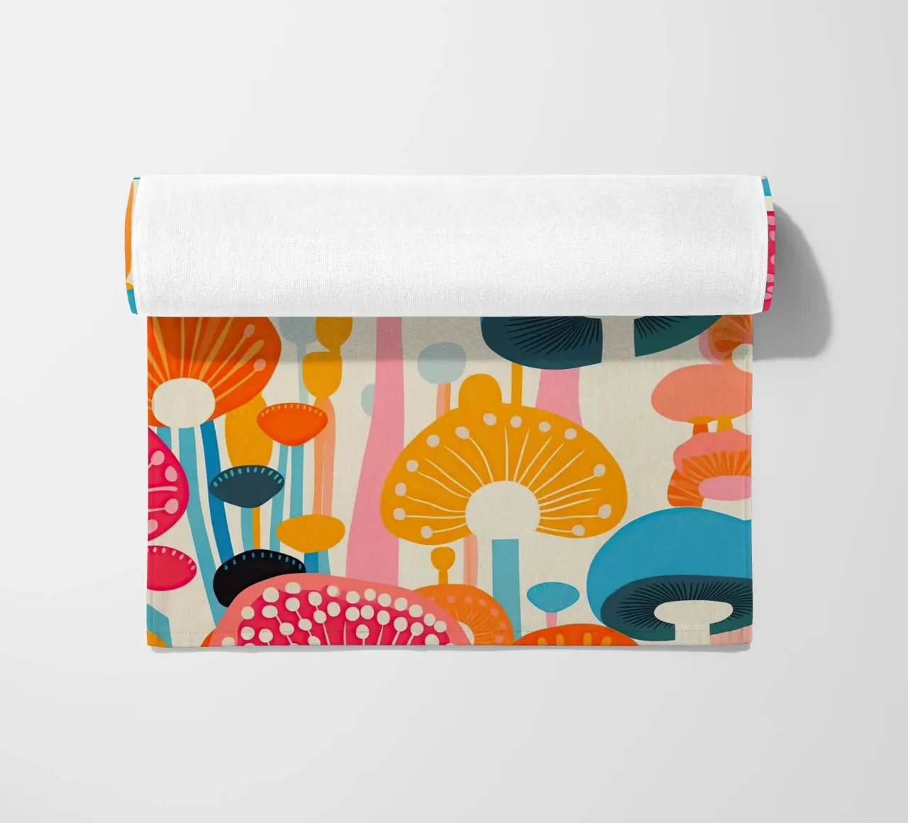 Modello di fungo psichedelico telo mare da Autofocus