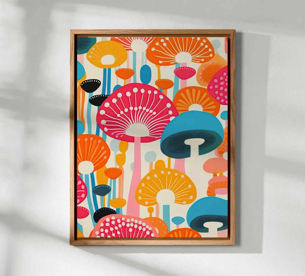 Psychedelic mushroom pattern forex plate by Autofocus