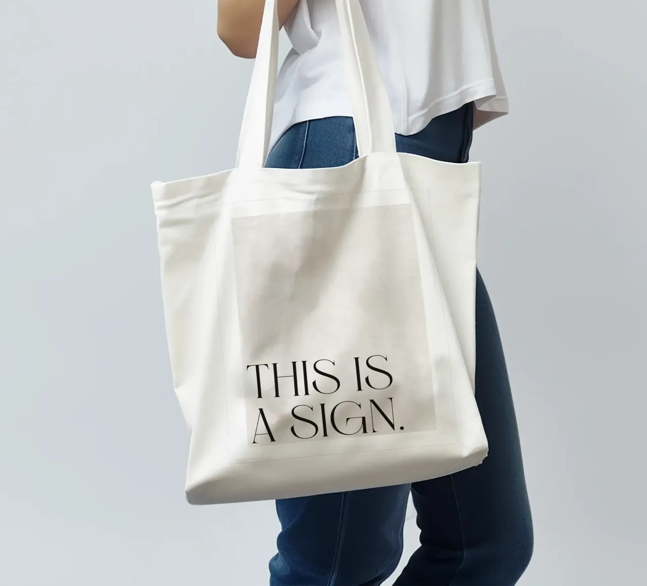 Inner Bloom borsa in juta da treechild