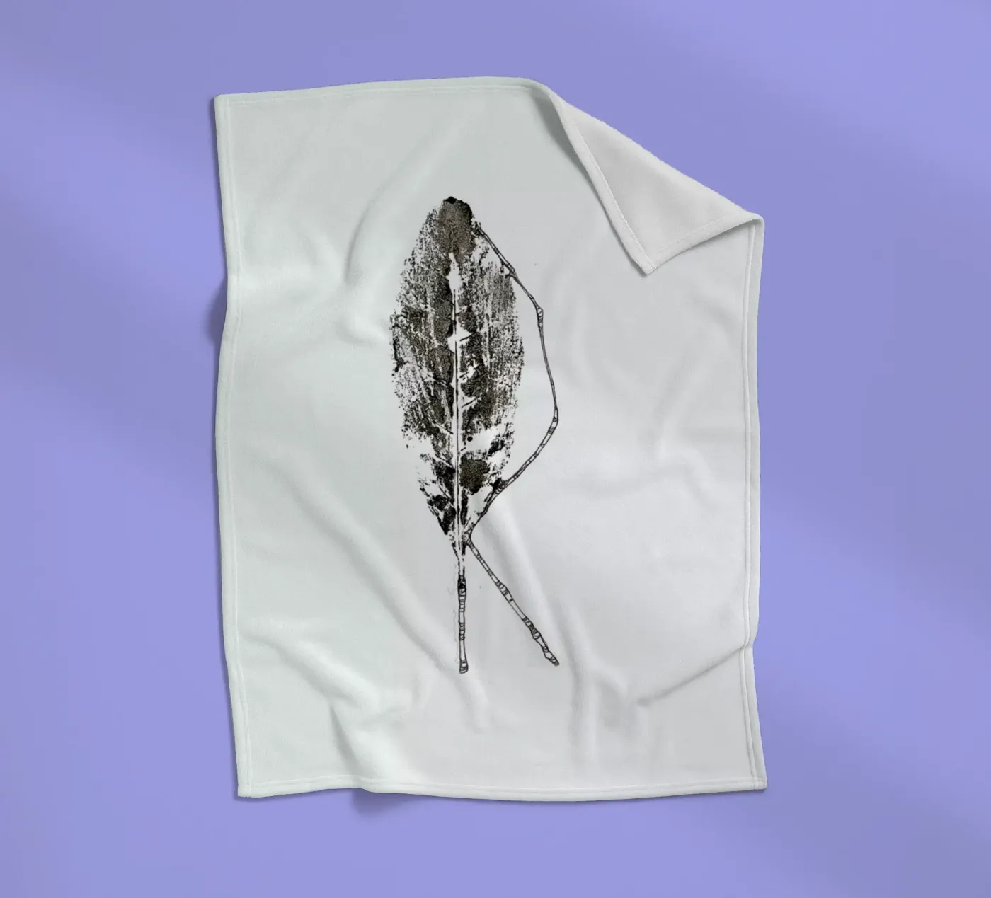 R Fleecedecke von Marina Guiu