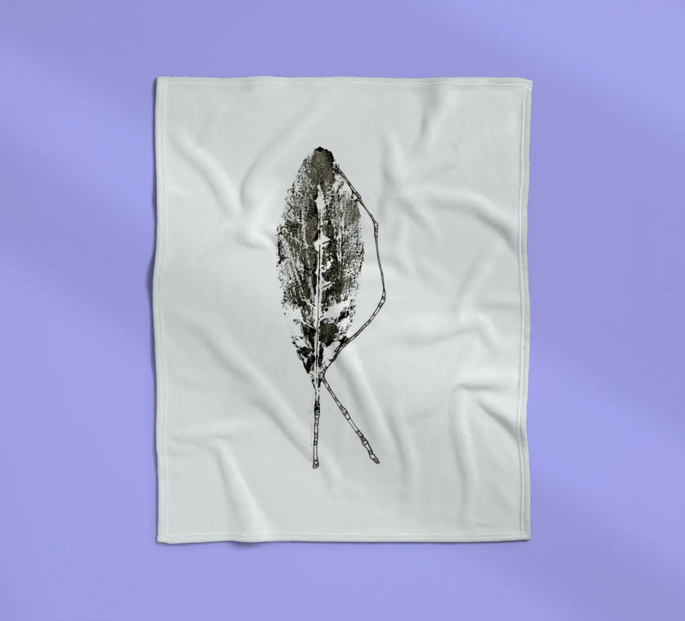 R Fleecedecke von Marina Guiu