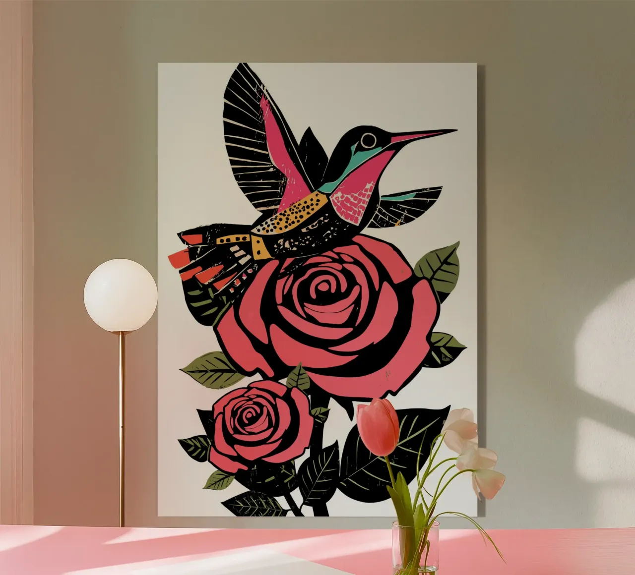 hummingbird hovers plexiglass da ramosashop