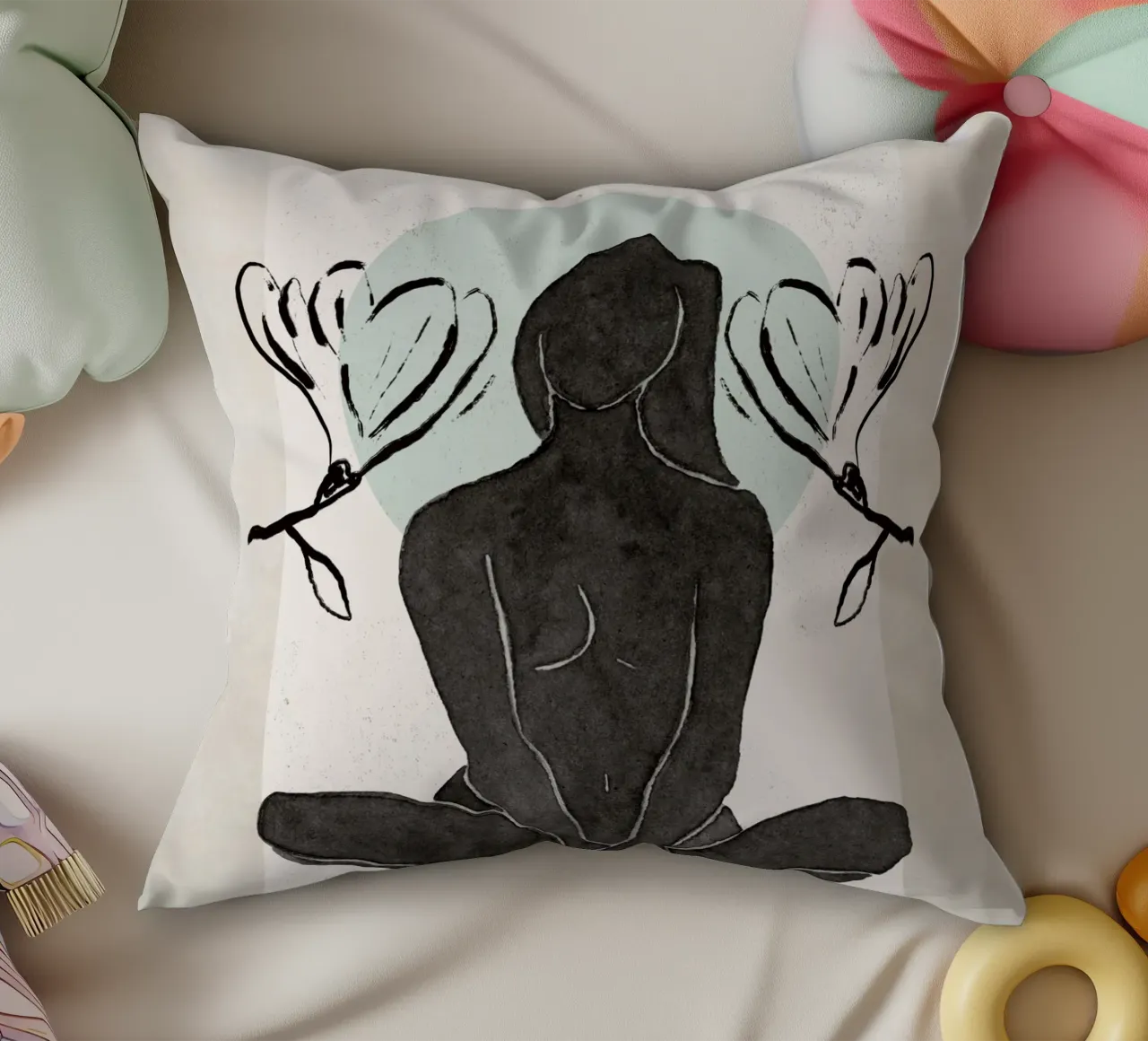 Inner Bloom cuscino da treechild