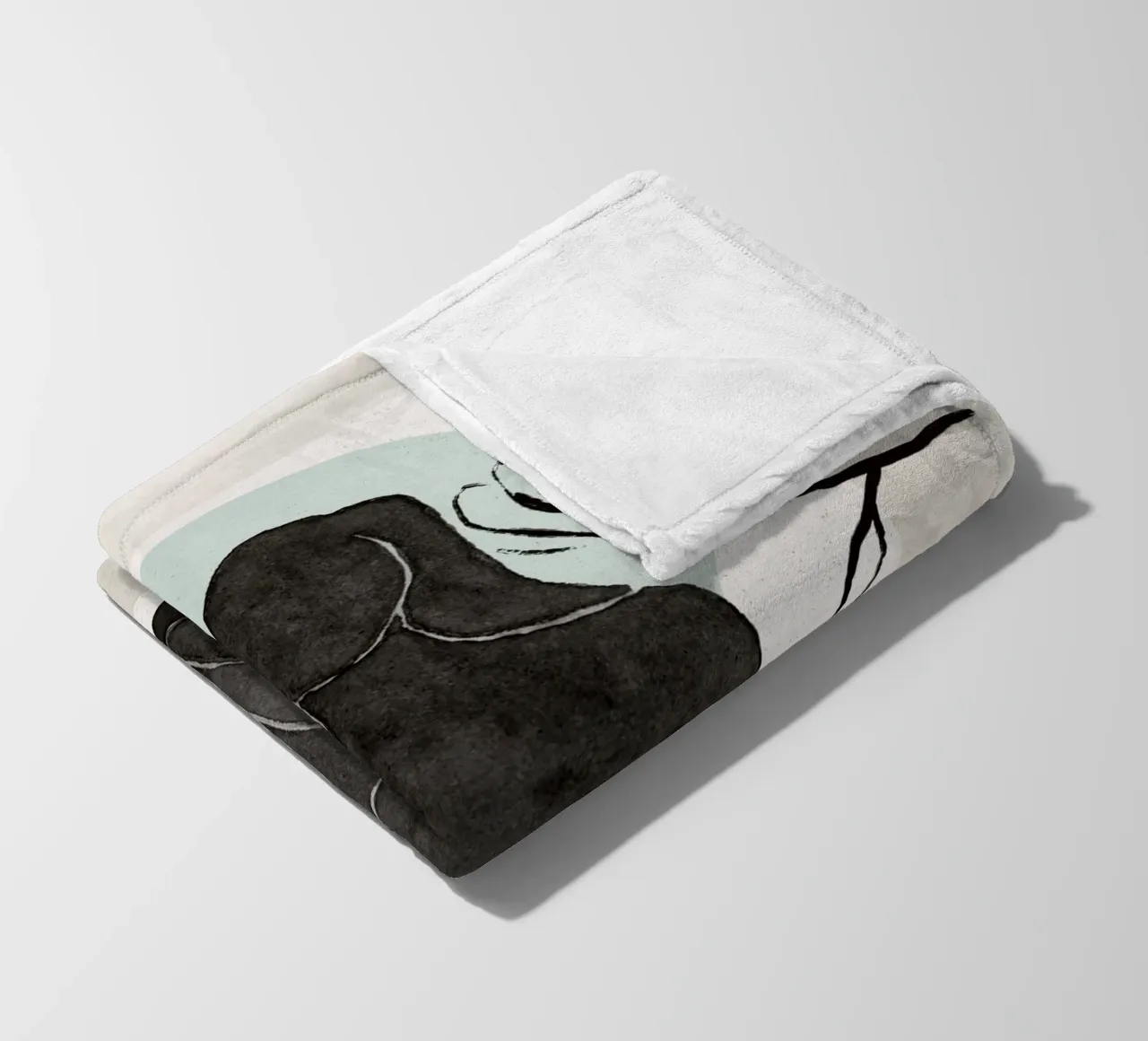 Inner Bloom Fleecedecke von treechild