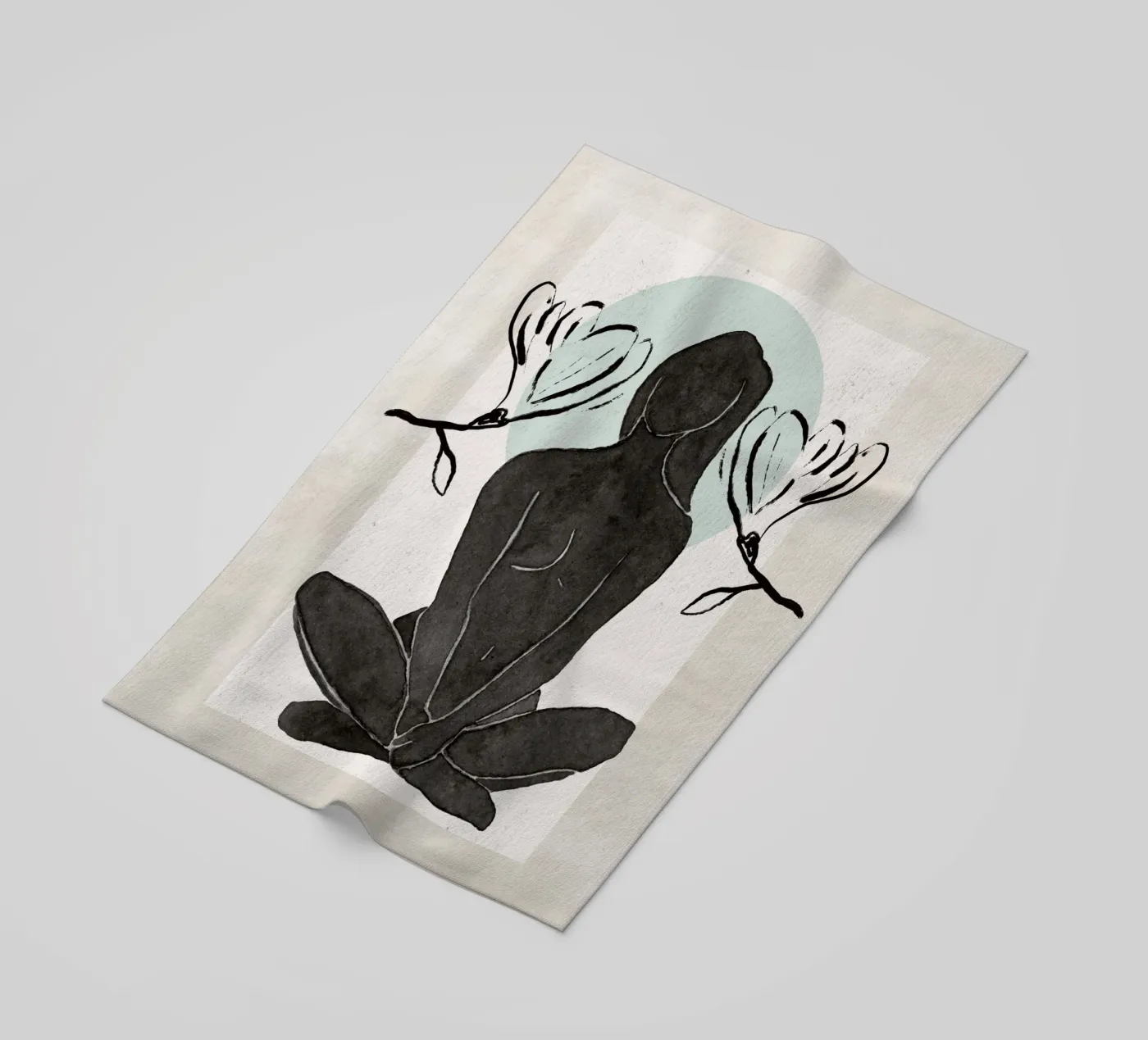 Inner Bloom strandhanddoek van treechild