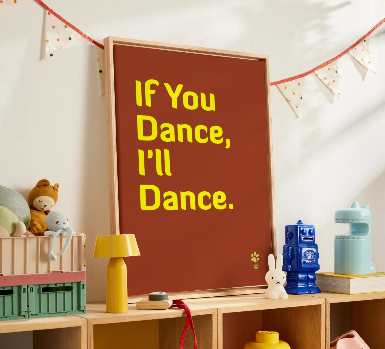 If You Dance, I'Ll Dance canvas with Floater frame by catsforyou