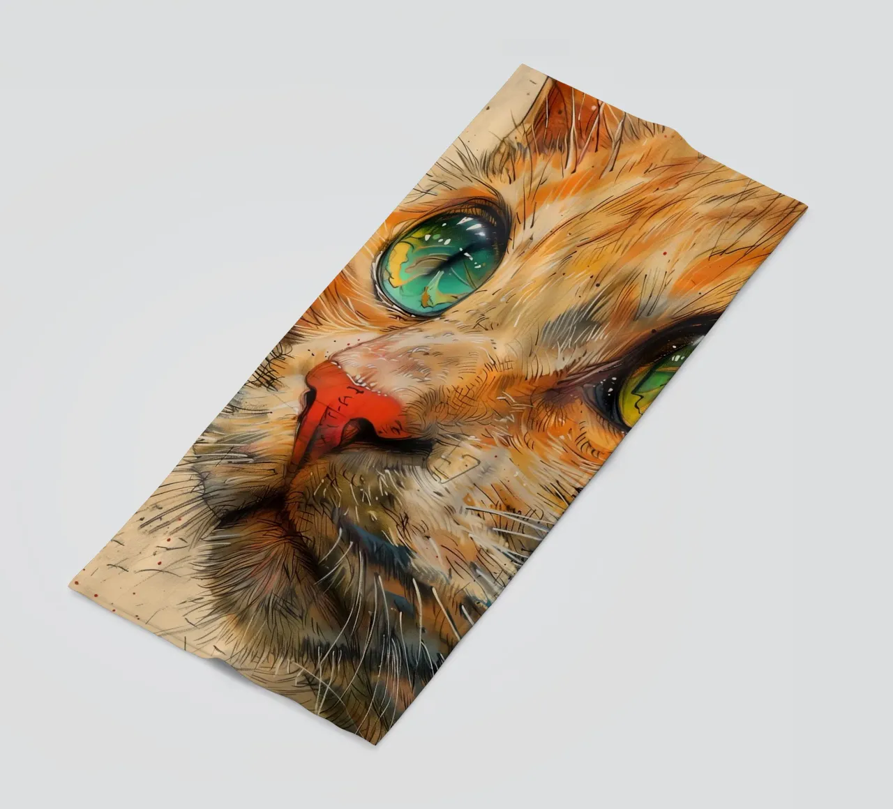 Ginger cat telo mare da Justyna Jaszke JBJart