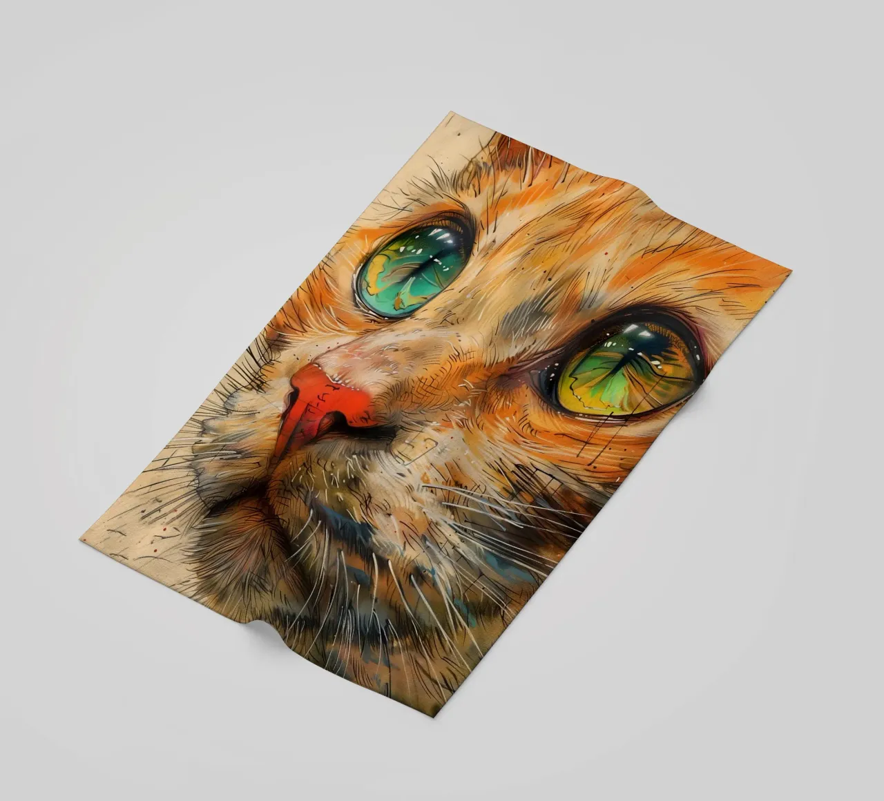 Ginger cat telo mare da Justyna Jaszke JBJart