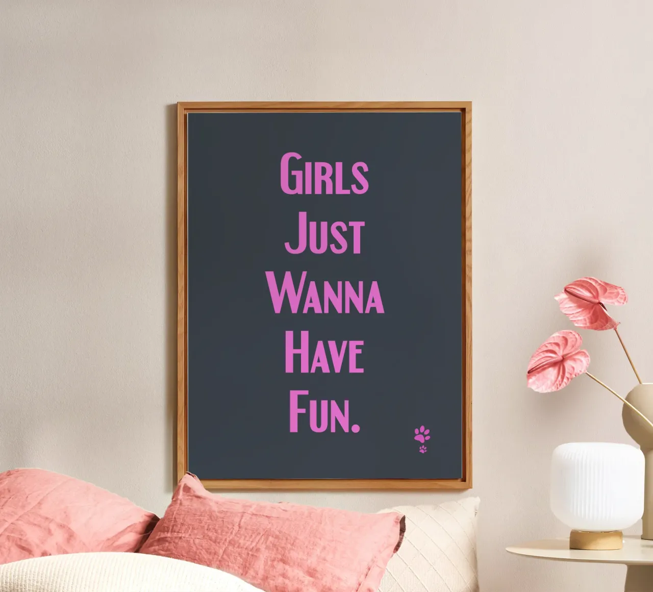 Le ragazze vogliono solo divertirsi alluminio dibond da catsforyou