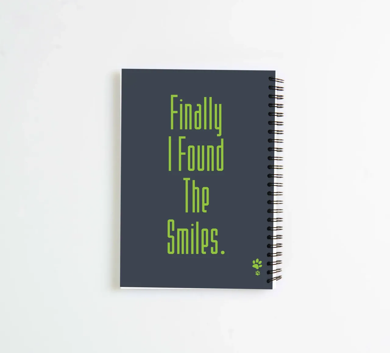 Finally Found The Smiles spiral notebook by catsforyou