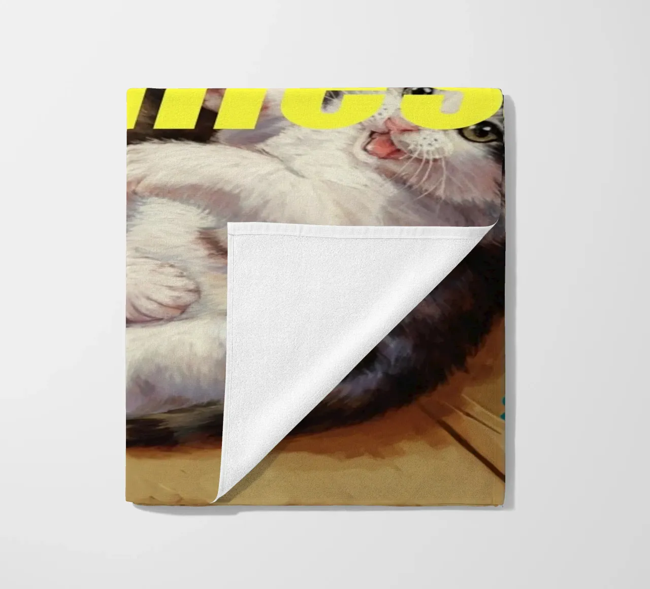 Felicità dei gatti telo mare da catsforyou
