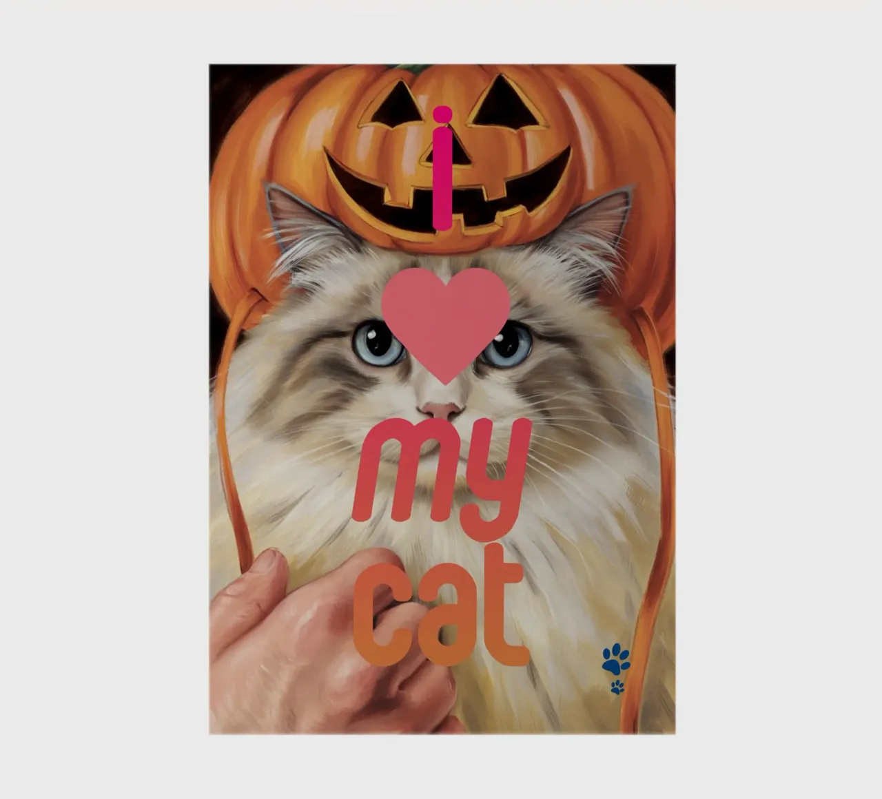 I Love My Cat notebook by catsforyou