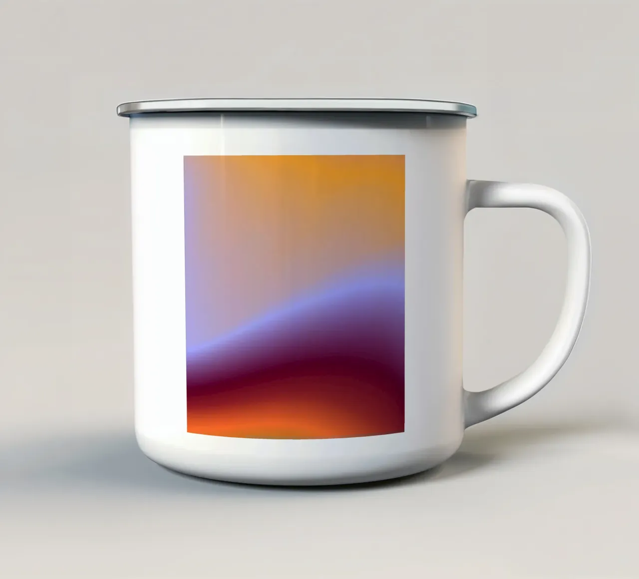 LIFE IS EPIC tazza in smalto da ÂME LIBRE STUDIO