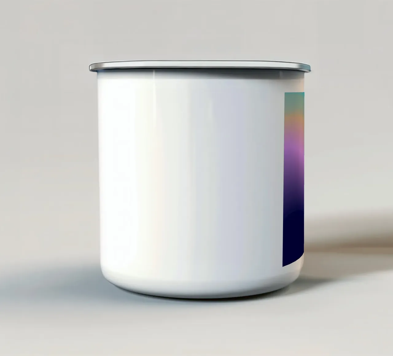 TRAIN YOUR MINDDULNESS tazza in smalto da ÂME LIBRE STUDIO