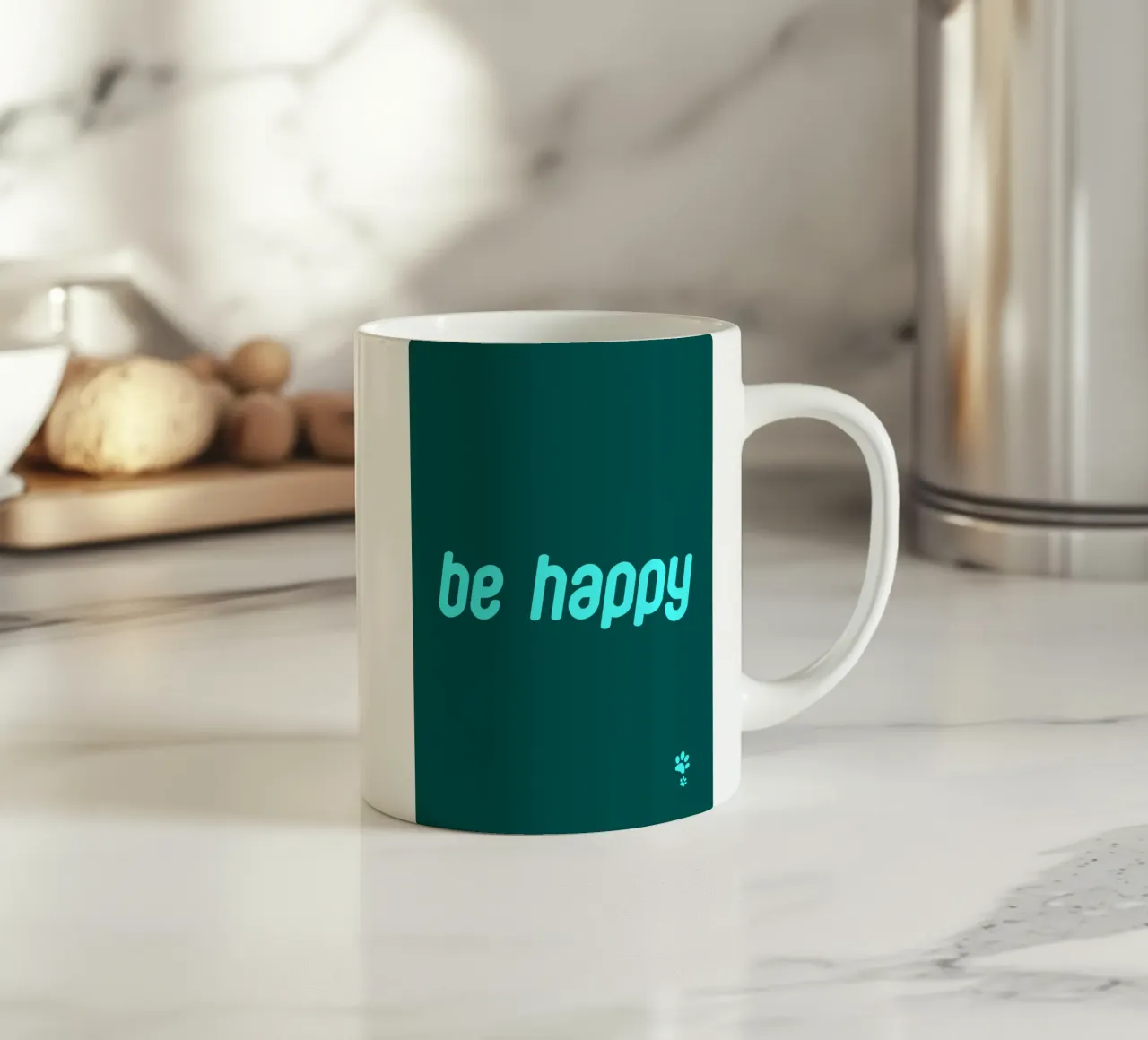 Siate felici tazza in ceramica da catsforyou