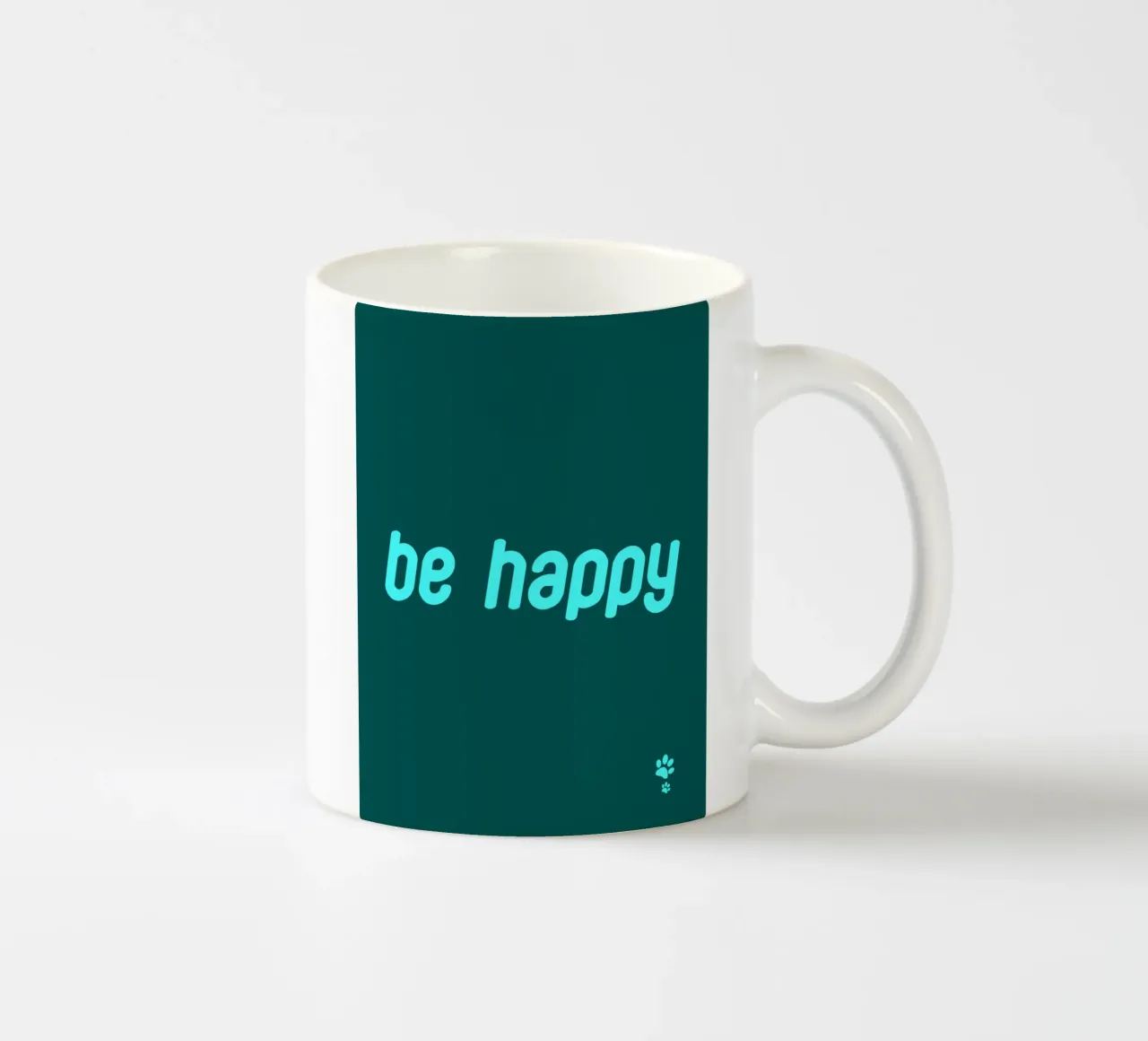 Siate felici tazza in ceramica da catsforyou