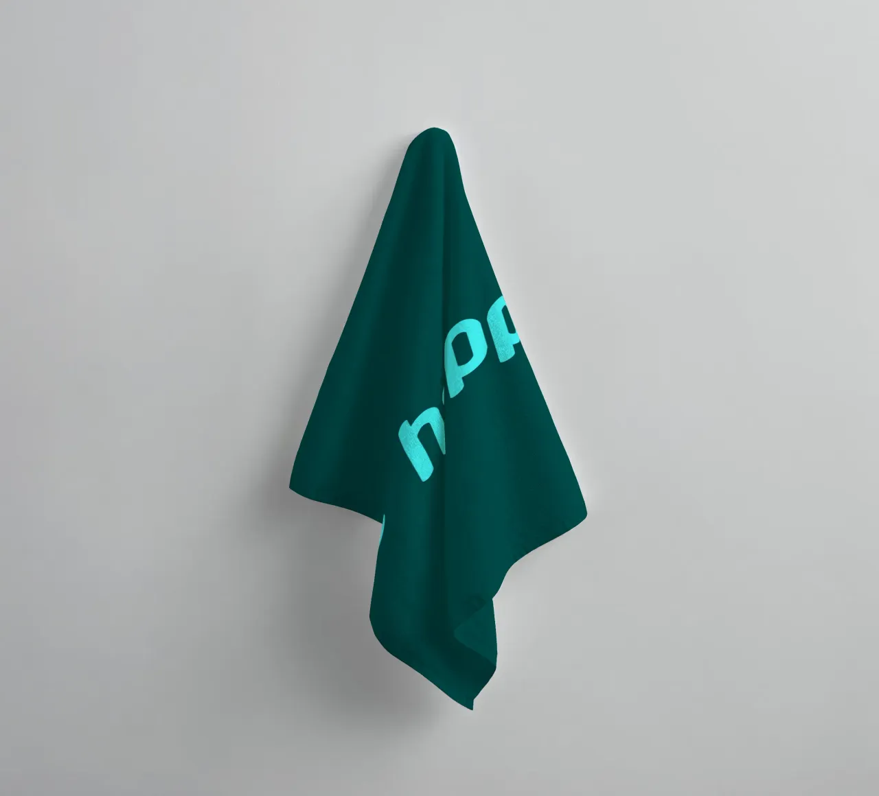 Be Happy towel by catsforyou