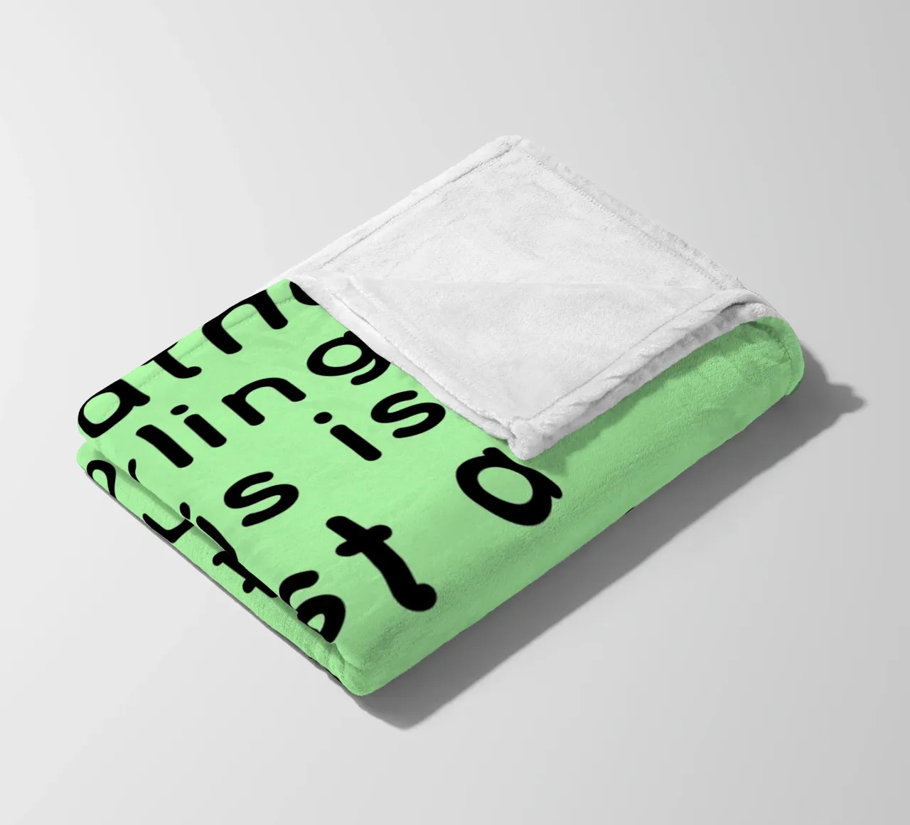 Respira, tesoro coperta in pile da catsforyou