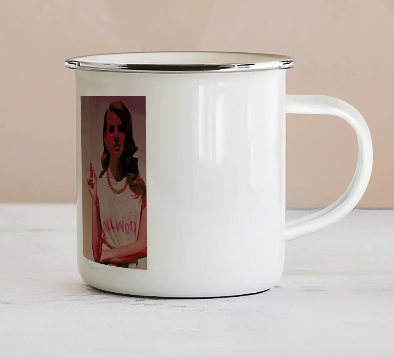 Cola tazza in smalto da milsgan