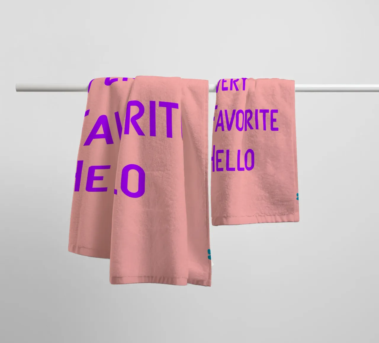 You'Re My Very Favorite Hello towel by catsforyou