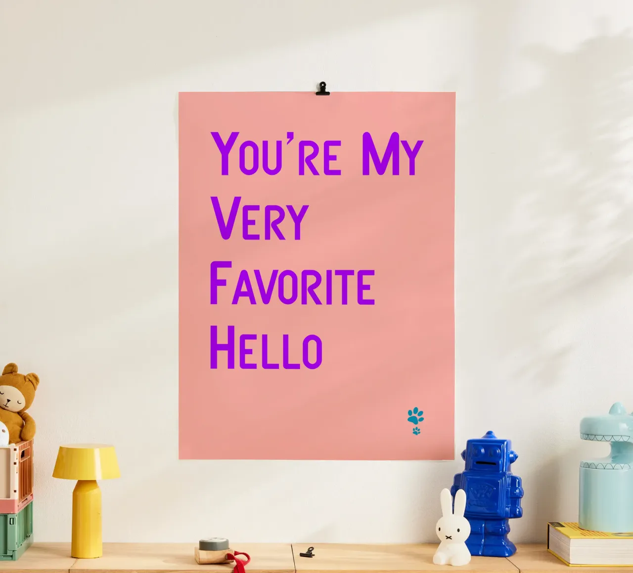 Sei il mio saluto preferito carta hahnemühle da catsforyou