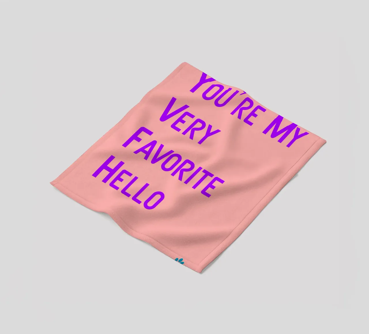 Sei il mio saluto preferito coperta in pile da catsforyou