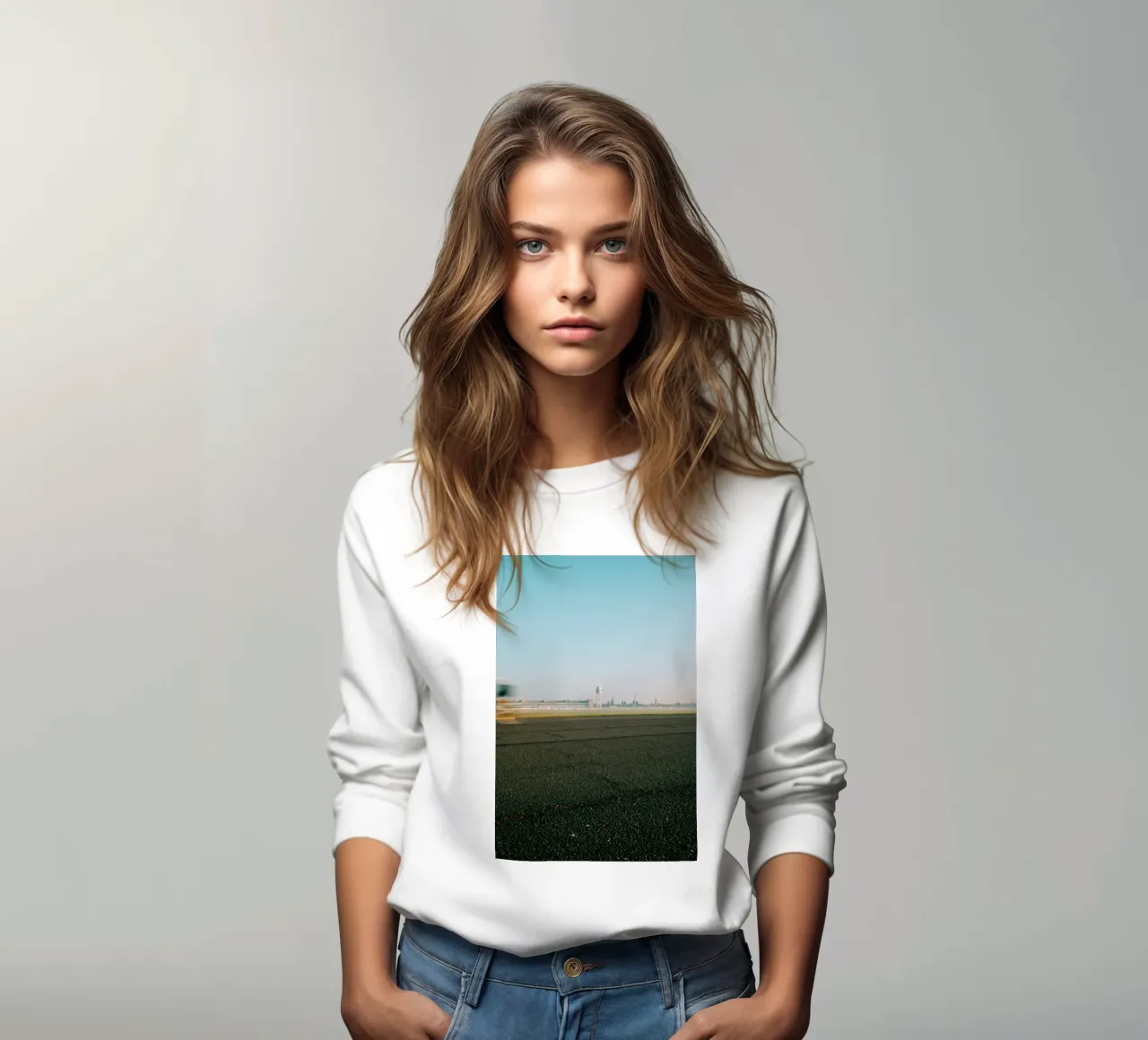 Mattina d'autunno a Berlino - Tempelhofer Feld felpa da Bold and Retro